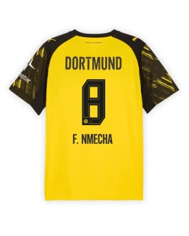 Billige Fotballdrakt Borussia Dortmund Felix Nmecha #8 Replika Hjemmedrakt 2025-26 Kortermet Billige Fotballdrakt Borussia Dortmund Felix Nmecha #8 Replika Hjemmedrakt 2025-26 Kortermet